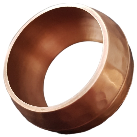 Copper Moscow Mule Design Dinner Napkin Rings (Set of 5) - Picture 4 of 6